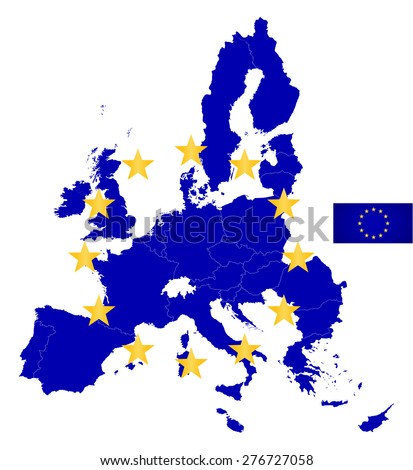 European Union Map Stock Photos, Images, & Pictures | Shutterstock