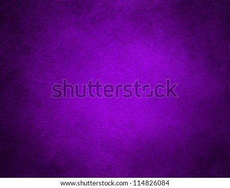 abstract purple background or purple paper with bright center spotlight and black vignette border frame with vintage grunge background texture purple paper layout design of light colorful graphic art