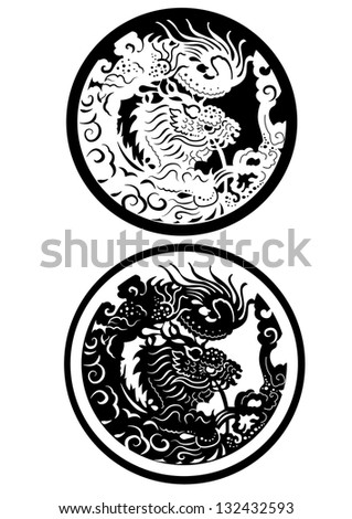 vector design tattoo dragon stock vector 132432593 shutterstock vector design tattoo dragon stock vector 132432593 shutterstock