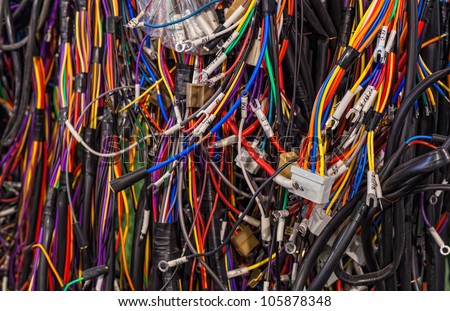 Tangled Wires Stock Images, Royalty-Free Images & Vectors ... ethernet cable wiring electrician 