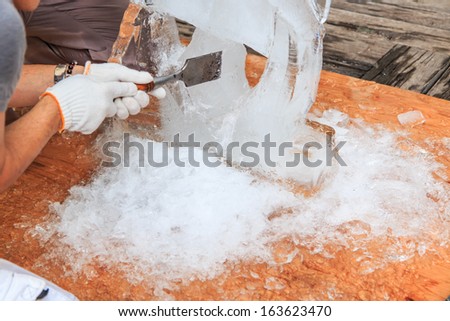 ice carving stock images royalty free images vectors christmas tree ice cycles