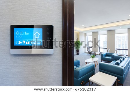 Smart Screen Smart Home Apps On Stock Photo 675102319 - Shutterstock Smart Screen Smart Home Apps On Stock Photo 675102319 - Shutterstock