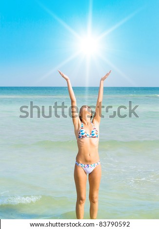 Bikini clad women as objects - Adult videos as women objects clad Bikini