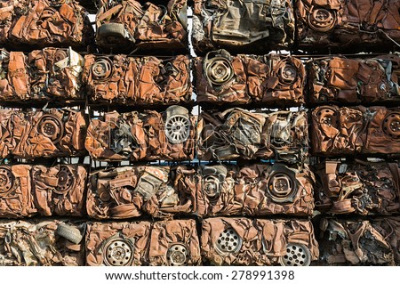 Nordmann! Stock-photo-compressed-crushed-cars-278991398