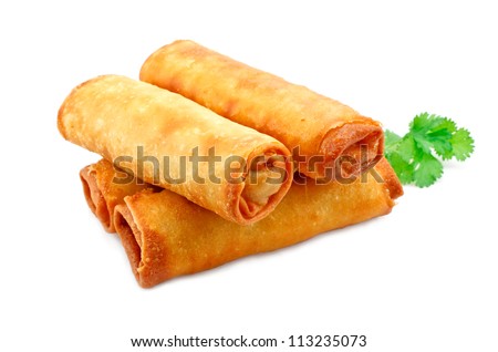 Chinese Vegetable spring rolls a great side order at chinese restaurants