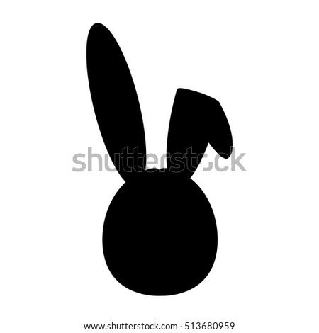 Download Rabbit Bunny Icon Image Stock Vector 513680959 - Shutterstock