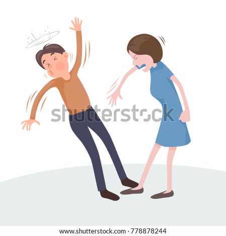 Woman Slap Stock Images, Royalty-Free Images & Vectors | Shutterstock