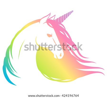 Unicorn Silhouette Stock Photos, Images, & Pictures | Shutterstock