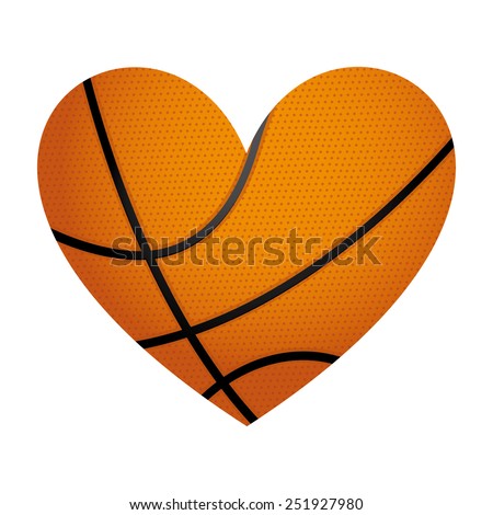 Basketball Heart Stock Images, Royalty-Free Images & Vectors | Shutterstock