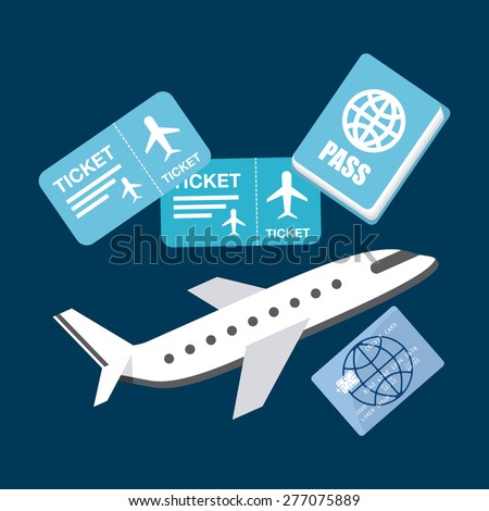 Airplane Travel Design Vector Illustration Eps10 Graphic Airplane Travel Design Vector Illustration Eps10 Graphic