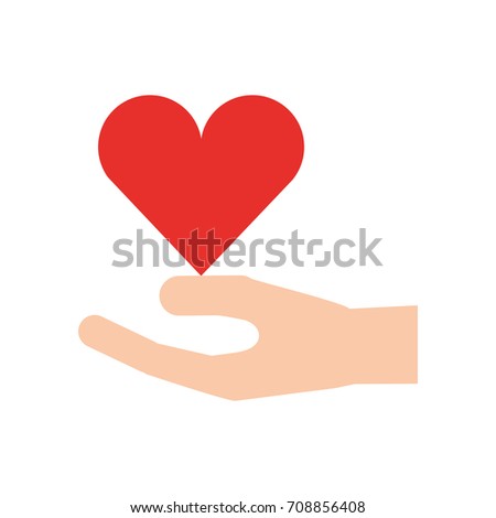 Health Care Heart Help Holding Stock Vectors, Images & Vector Art ...