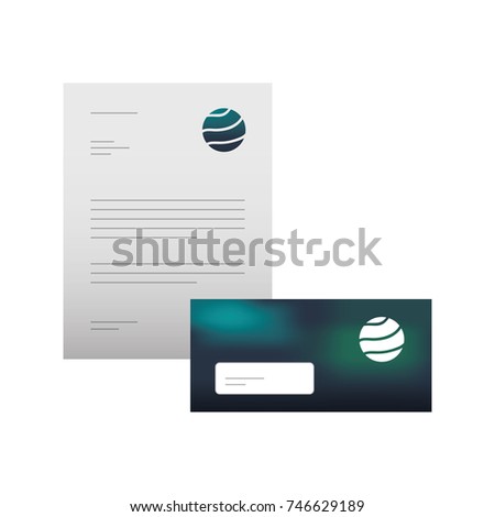 letterhead envelope template