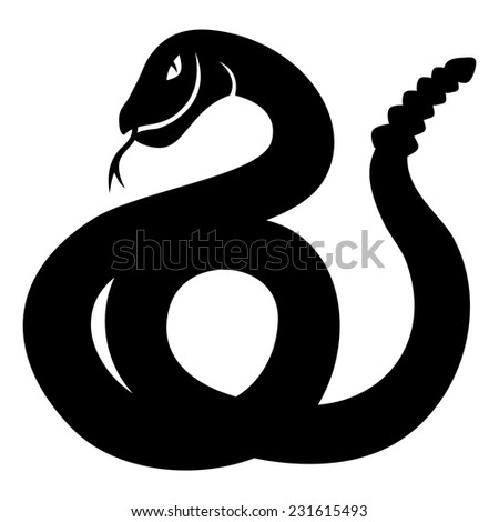 Coiled Snake Svg