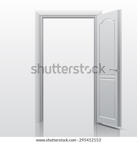 Open Door Black And White Open Door Black And White