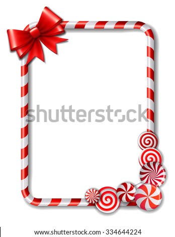 Candy Cane Border Stock Photos, Images, & Pictures | Shutterstock