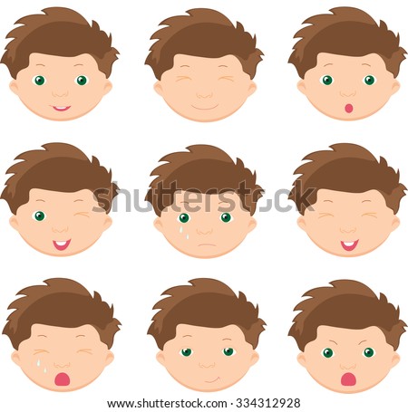 Image Man Various Receding Hairlines Stock Vector 74110795 