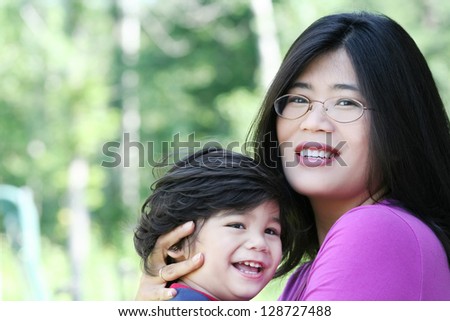 Asian mother fellate sons