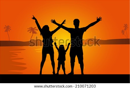 Family on vacations