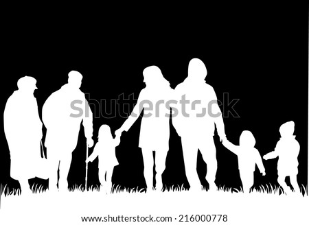 Silhouette Grandson Stock Photos, Images, & Pictures | Shutterstock