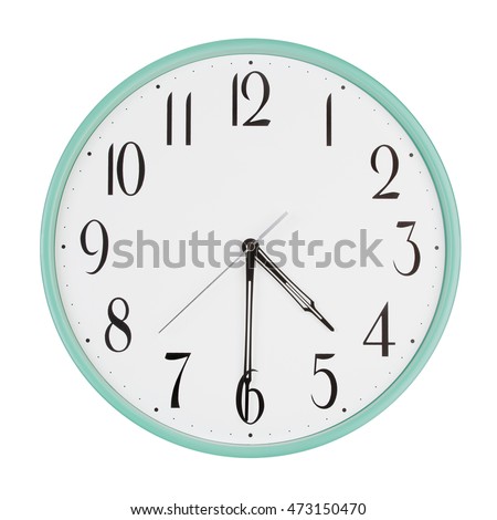 Half Past Four Oclock On Dial Stock Photo 384201574 - Shutterstock