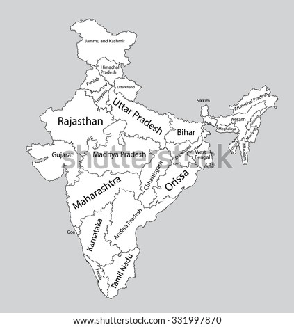 Maharashtra Map Stock Images, Royalty-Free Images & Vectors | Shutterstock