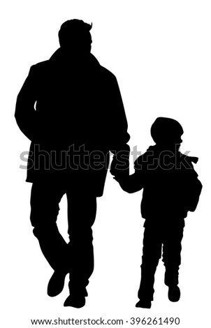 Father And Son Walking Stock Images, Royalty-Free Images & Vectors ...