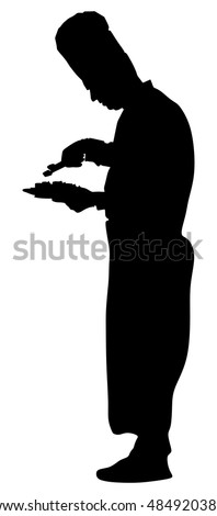 Chef Silhouette Stock Images, Royalty-Free Images & Vectors | Shutterstock