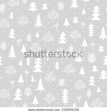 Seamless Christmas Pattern Stock Vector 321265664 - Shutterstock