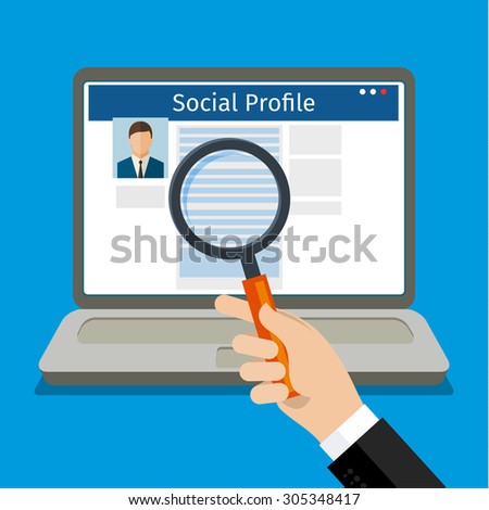 social networking profile social networking profile