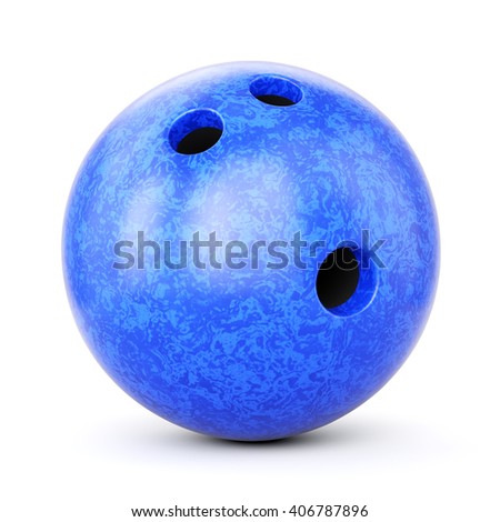 Bowling Ball Blue Marble Texture Isolated Stock Illustration 406787896 ...