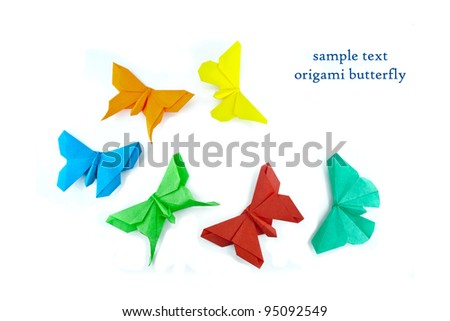 Origami Butterfly Stock Photos, Images, & Pictures | Shutterstock