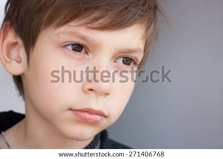 Serious Boy Stock Photos, Images, & Pictures | Shutterstock