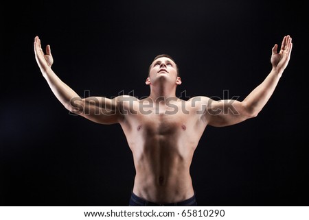 Man Arms Raised Stock Photos, Images, & Pictures | Shutterstock