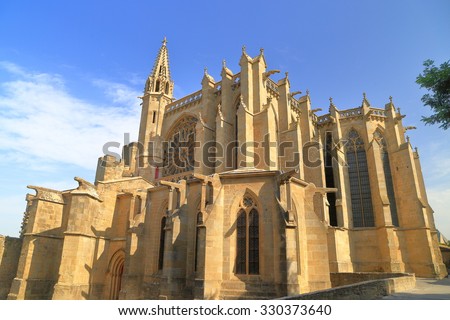Cathedral of Saint-Nazaire, Languedoc-Roussillon, France скачать