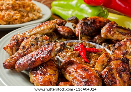 Chicken Wings - stock photo