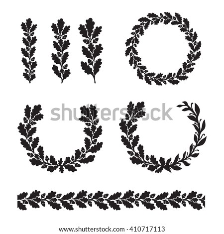 Download Oak Wreath Stock Images, Royalty-Free Images & Vectors ...