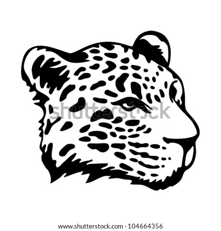 Jaguar Head Stock Vector 104664356 - Shutterstock