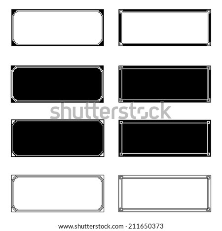 Rectangle Frame Stock Images, Royalty-Free Images & Vectors | Shutterstock