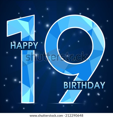 19th Birthday Stock Photos, Images, & Pictures | Shutterstock