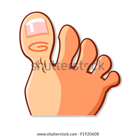 Big Toe Stock Vector 91920608 - Shutterstock