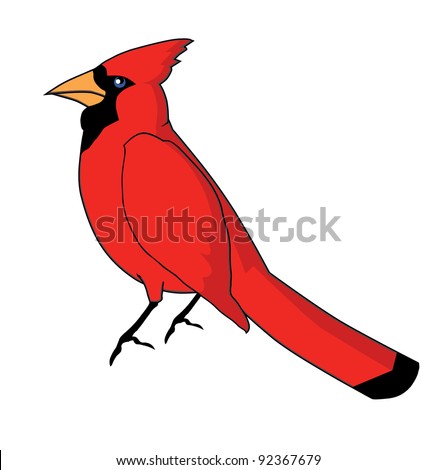 Cardinal bird cartoon Stock Photos, Images, & Pictures | Shutterstock