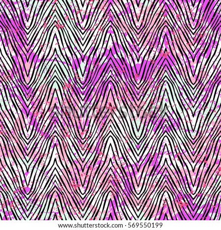 Pattern Over Video | vector zebra pattern over bright pink stock vector Pattern Over Video | vector zebra pattern over bright pink stock vector