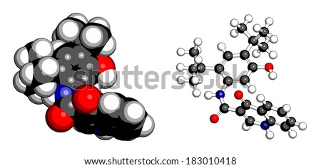 ivacaftor cystic fibrosis drug molecule atoms are represented as spheres with conventional color coding - Cystic Fibrosis Color ivacaftor cystic fibrosis drug molecule atoms are represented as spheres with conventional color coding - Cystic Fibrosis Color
