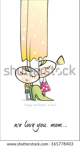 Happy Mother`s day. Vector