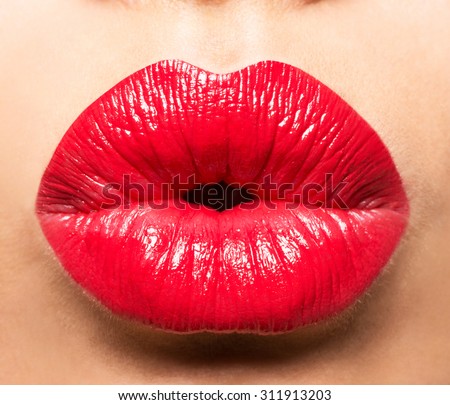 Red Lips Kiss Stock Images, Royalty-Free Images & Vectors | Shutterstock