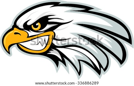  Gambar Mascot Head Eagle Stock Vector 336886289 