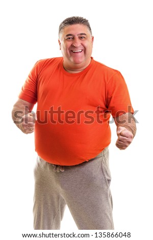 Fat Happy Man 13