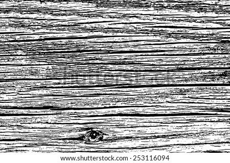 Wood Texture Background Empty Black White Stock Vector 140526946