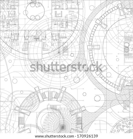 Architectural Drawing Background architectural blueprint vector drawing background stock vector Architectural Drawing Background architectural blueprint vector drawing background stock vector