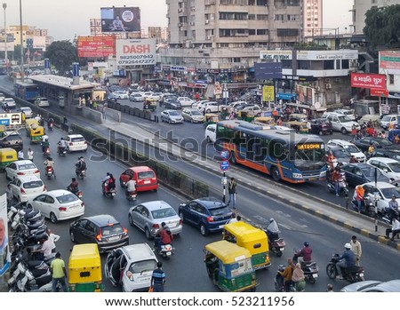 Ahmedabad India November 26 2016 Light Stock Photo 523211956 - Shutterstock